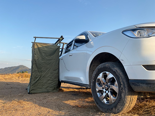 car side shower tent