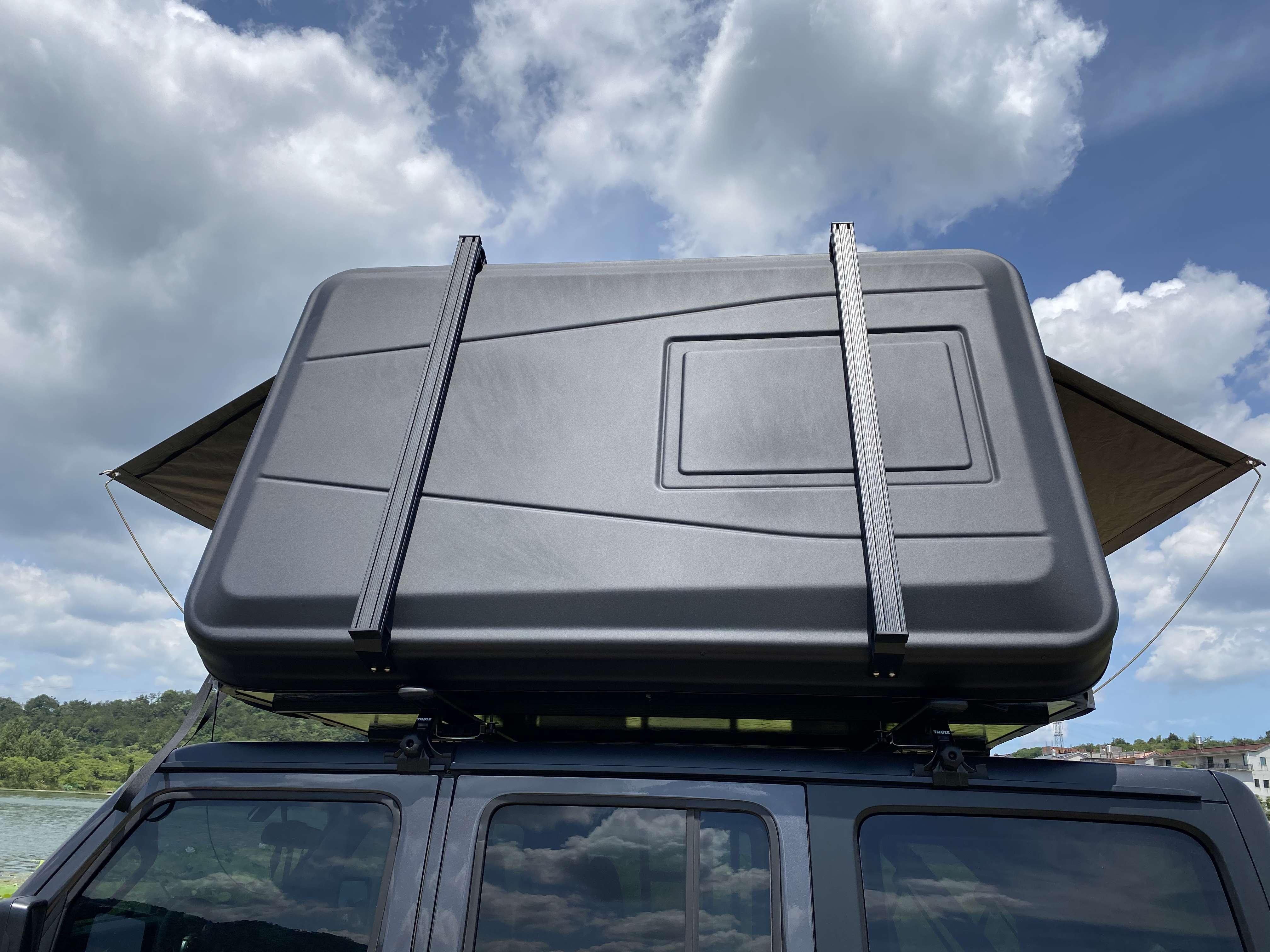 side open roof top tent